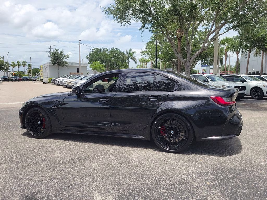 2023 Black Sapphire Metallic BMW M3 Competition RWD Sedan