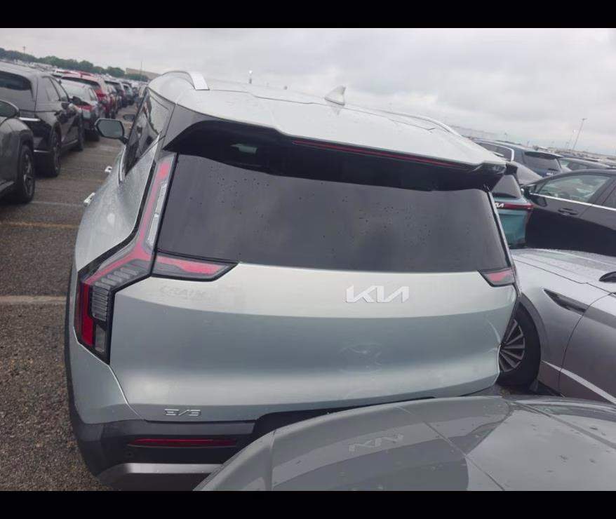 2026 Ivory Silver Kia EV9 Wind AWD SUV