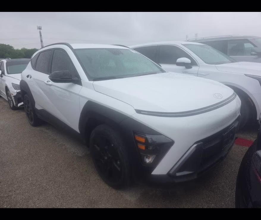 2026 Atlas White Hyundai Kona SEL Sport FWD SUV