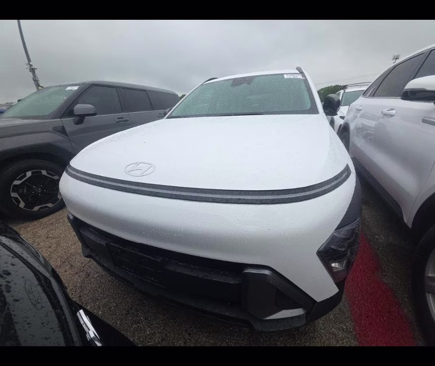 2026 Atlas White Hyundai Kona SEL Sport FWD SUV