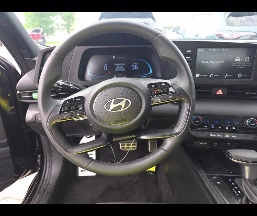 2026 Abyss Black Hyundai Elantra SEL Sport FWD Sedan