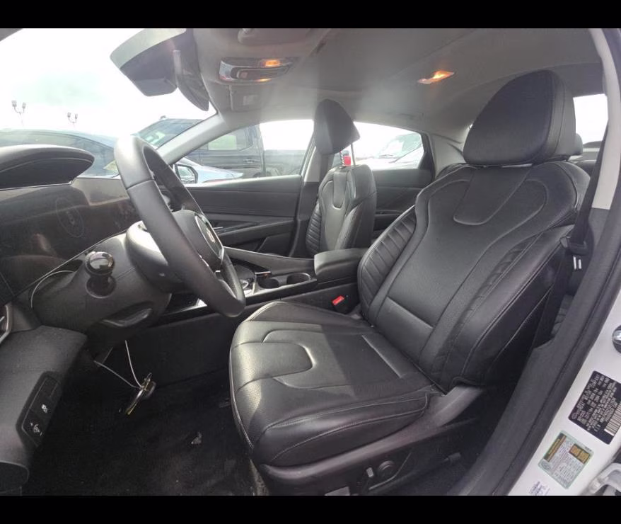 2026 Serenity White Hyundai Elantra Limited FWD Sedan