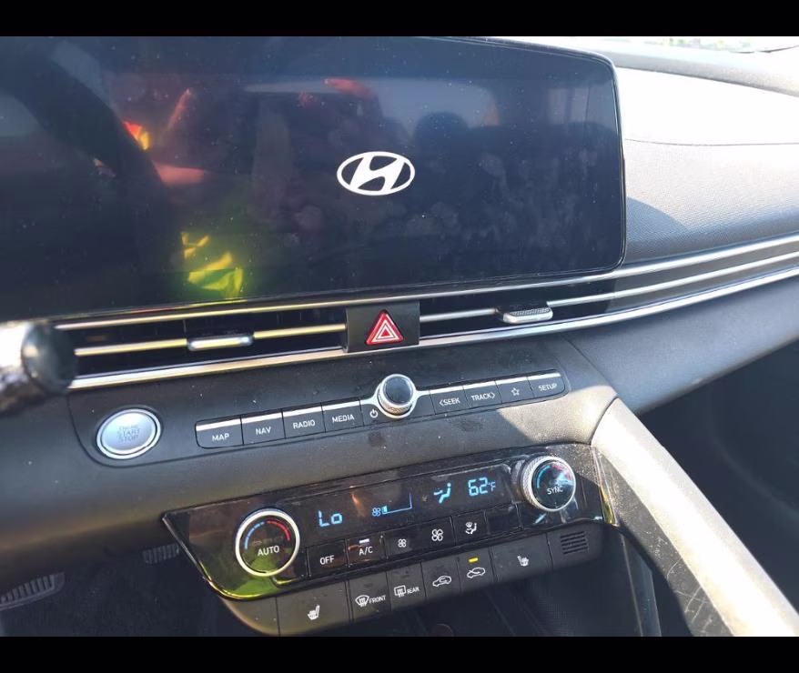 2026 Serenity White Hyundai Elantra Limited FWD Sedan