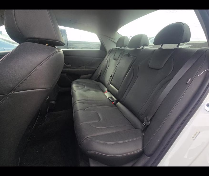 2026 Serenity White Hyundai Elantra Limited FWD Sedan