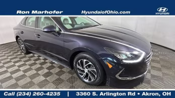 2022 Oxford Blue Hyundai Sonata Hybrid Blue FWD Sedan