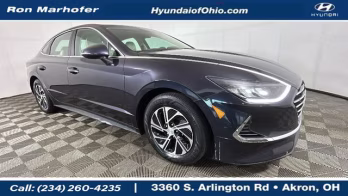 2022 Oxford Blue Hyundai Sonata Hybrid Blue FWD Sedan