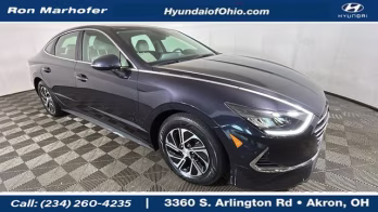 2022 Oxford Blue Hyundai Sonata Hybrid Blue FWD Sedan