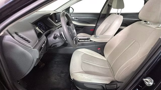 2022 Oxford Blue Hyundai Sonata Hybrid Blue FWD Sedan