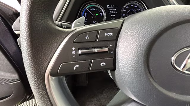 2022 Oxford Blue Hyundai Sonata Hybrid Blue FWD Sedan