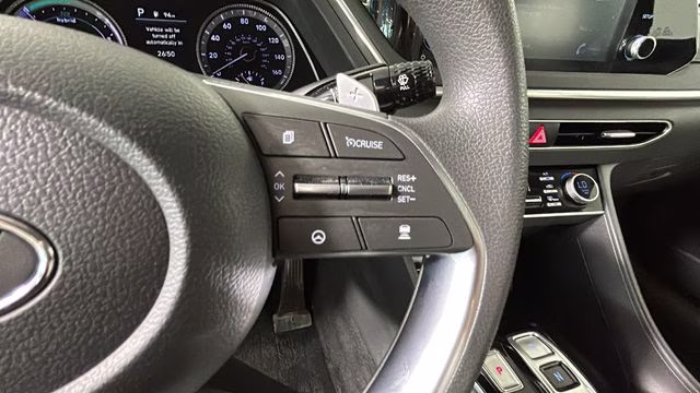 2022 Oxford Blue Hyundai Sonata Hybrid Blue FWD Sedan