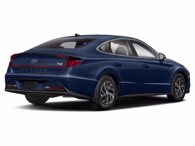 2022 Oxford Blue Hyundai Sonata Hybrid Blue FWD Sedan