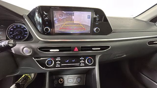 2022 Oxford Blue Hyundai Sonata Hybrid Blue FWD Sedan