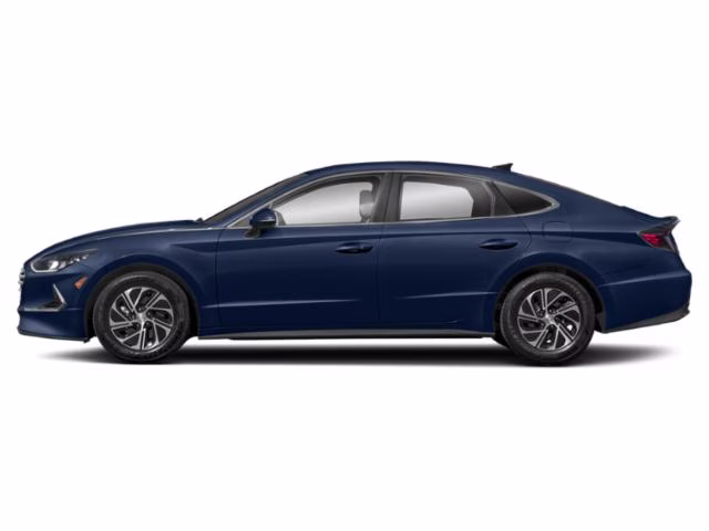 2022 Oxford Blue Hyundai Sonata Hybrid Blue FWD Sedan