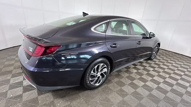 2022 Oxford Blue Hyundai Sonata Hybrid Blue FWD Sedan