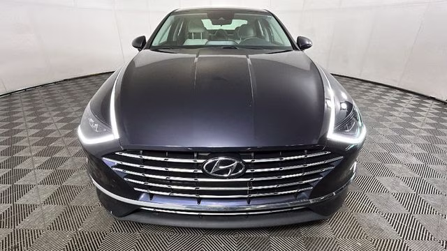 2022 Oxford Blue Hyundai Sonata Hybrid Blue FWD Sedan