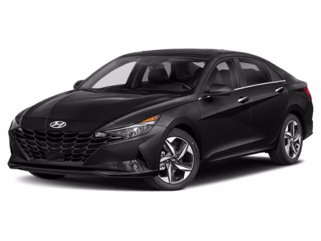 2023 Onyx Black Hyundai Elantra Limited FWD Sedan