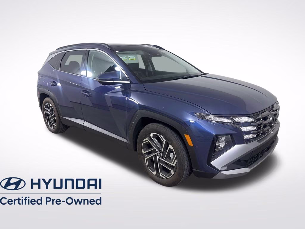2026 Atlantis Blue Hyundai Tucson Limited FWD SUV