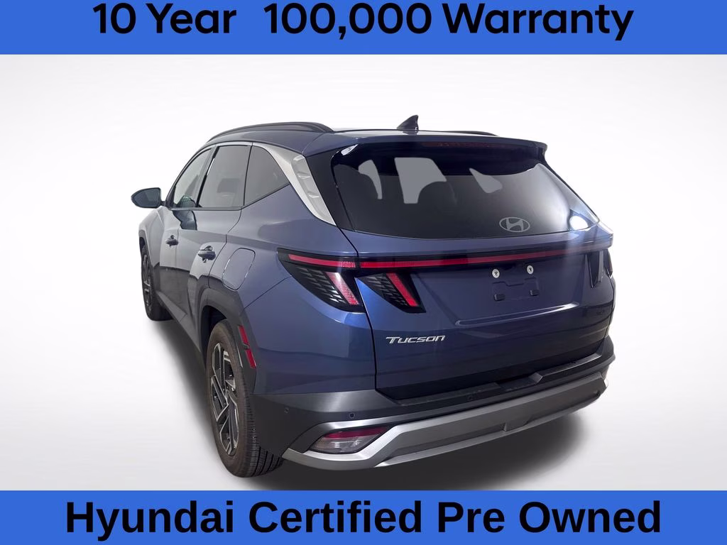 2026 Atlantis Blue Hyundai Tucson Limited FWD SUV