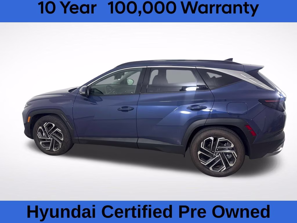 2026 Atlantis Blue Hyundai Tucson Limited FWD SUV