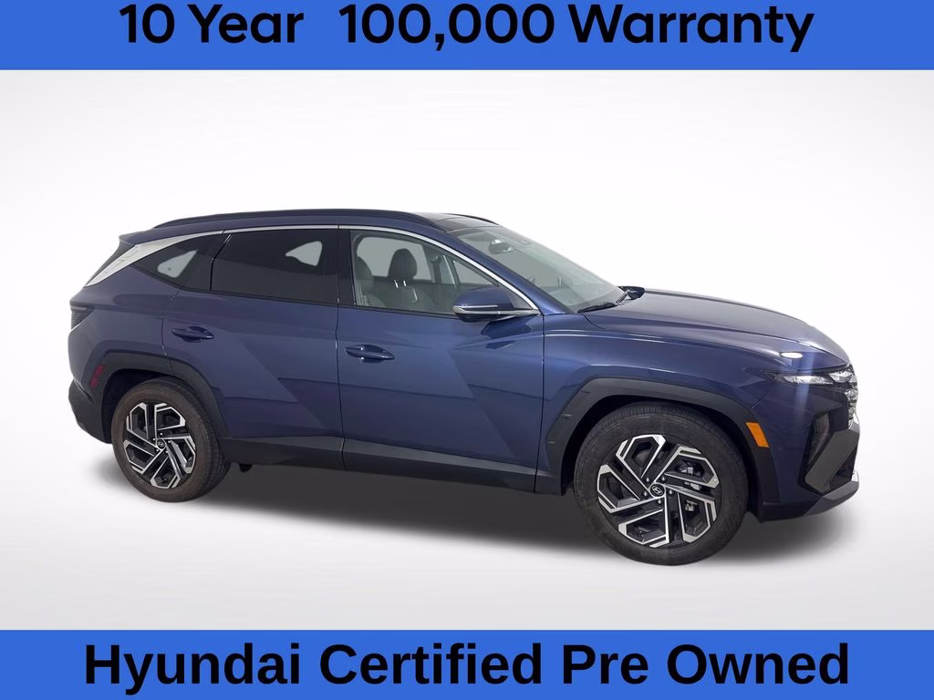 2026 Atlantis Blue Hyundai Tucson Limited FWD SUV