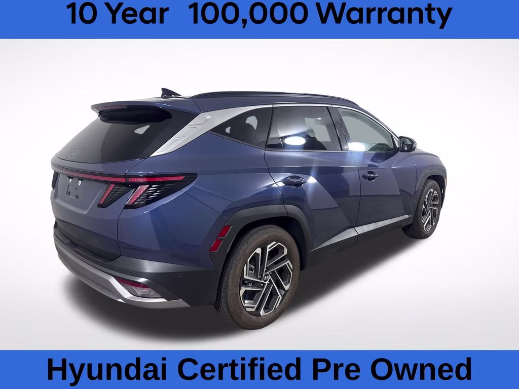 2026 Atlantis Blue Hyundai Tucson Limited FWD SUV