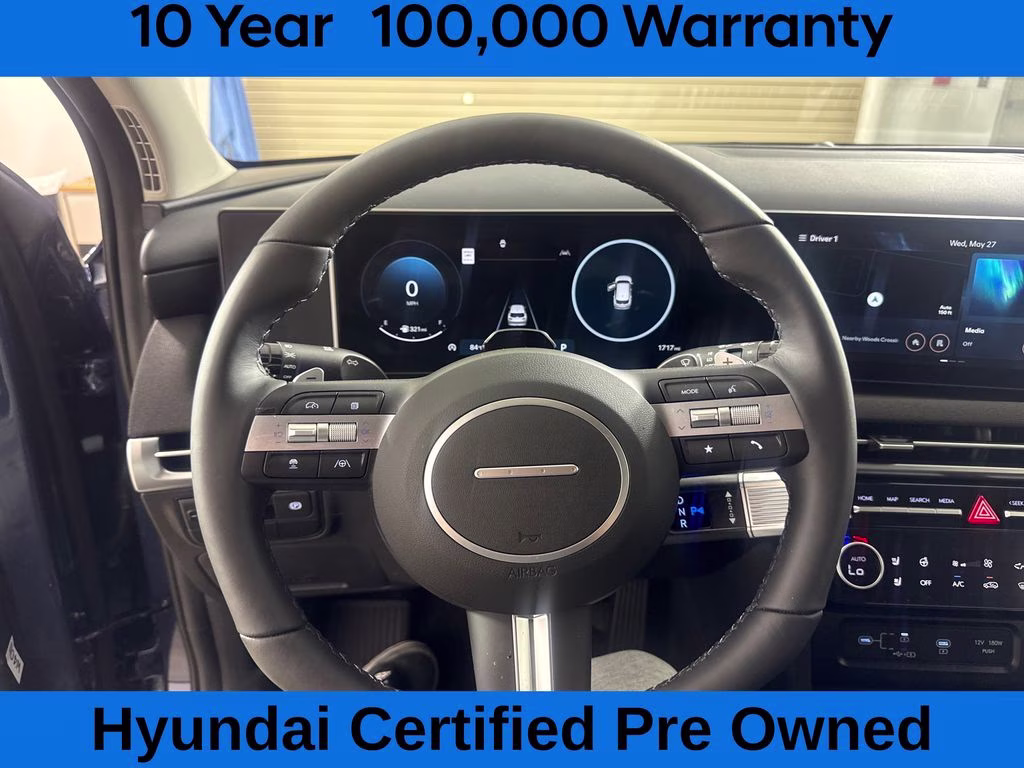 2026 Atlantis Blue Hyundai Tucson Limited FWD SUV