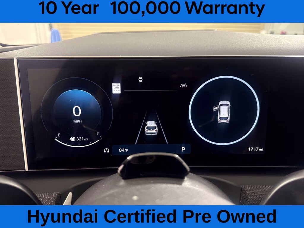 2026 Atlantis Blue Hyundai Tucson Limited FWD SUV