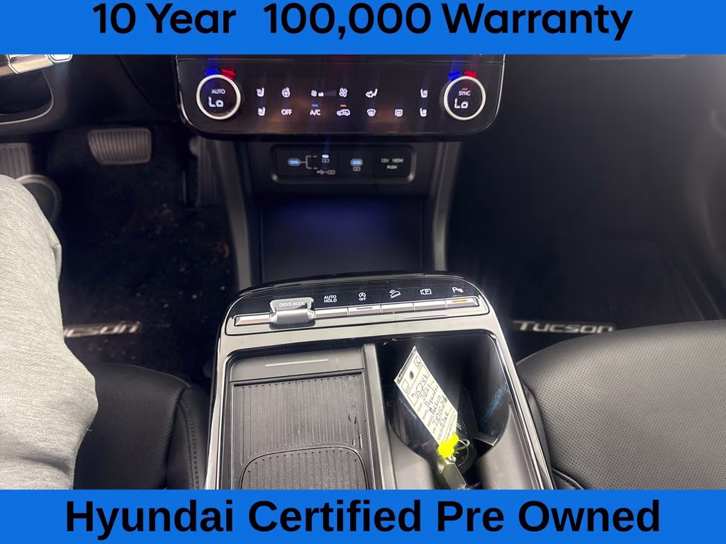 2026 Atlantis Blue Hyundai Tucson Limited FWD SUV