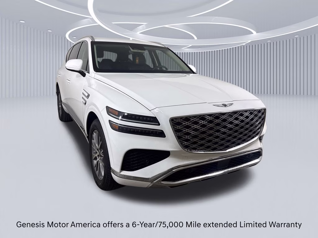 2026 Alta White Genesis GV80 2.5T RWD SUV