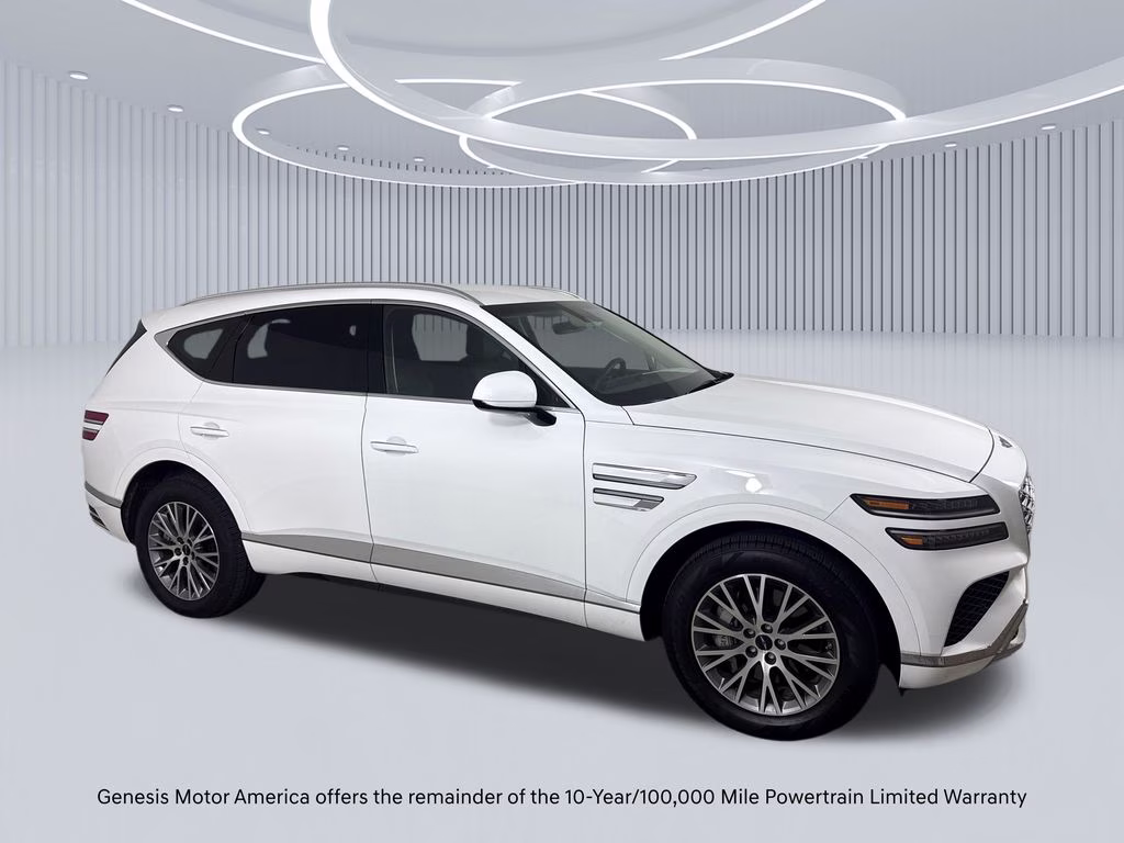 2026 Alta White Genesis GV80 2.5T RWD SUV