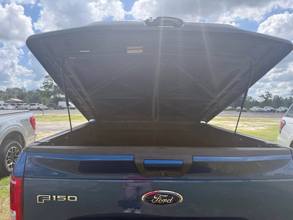 2015 Blue Flame Metallic Ford F-150 XLT RWD Truck
