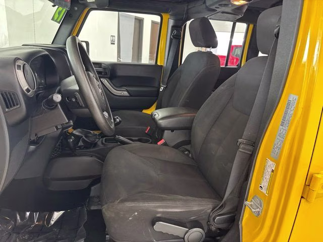 2015 Baja Yellow Clearcoat Jeep Wrangler Unlimited Sport 4X4 SUV