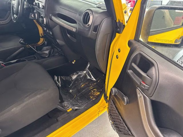 2015 Baja Yellow Clearcoat Jeep Wrangler Unlimited Sport 4X4 SUV
