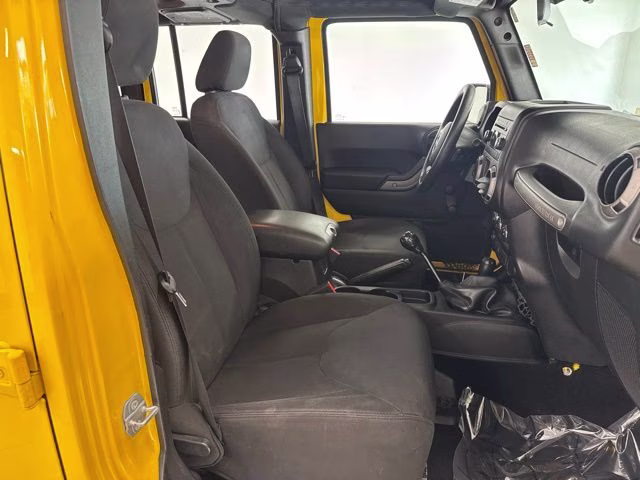 2015 Baja Yellow Clearcoat Jeep Wrangler Unlimited Sport 4X4 SUV