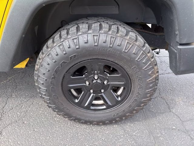 2015 Baja Yellow Clearcoat Jeep Wrangler Unlimited Sport 4X4 SUV