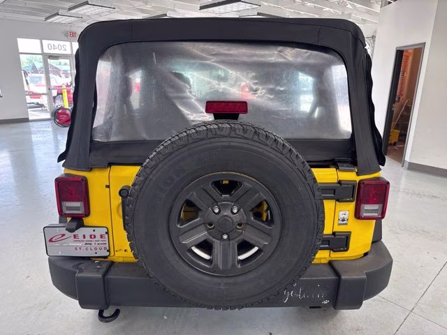 2015 Baja Yellow Clearcoat Jeep Wrangler Unlimited Sport 4X4 SUV