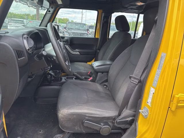 2015 Baja Yellow Clearcoat Jeep Wrangler Unlimited Sport 4X4 SUV