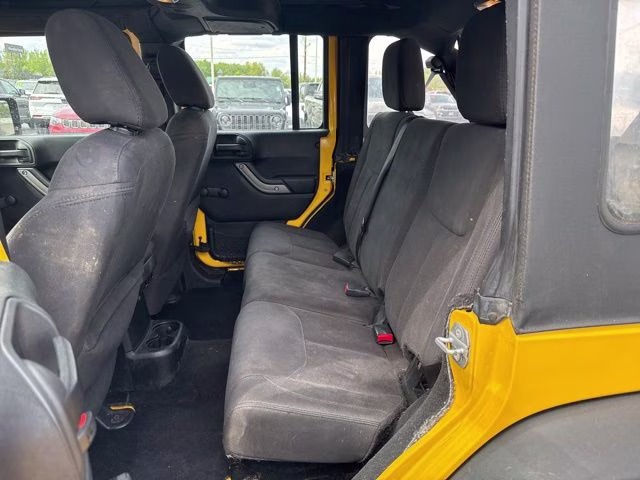 2015 Baja Yellow Clearcoat Jeep Wrangler Unlimited Sport 4X4 SUV