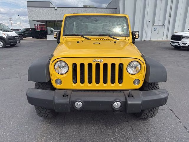 2015 Baja Yellow Clearcoat Jeep Wrangler Unlimited Sport 4X4 SUV