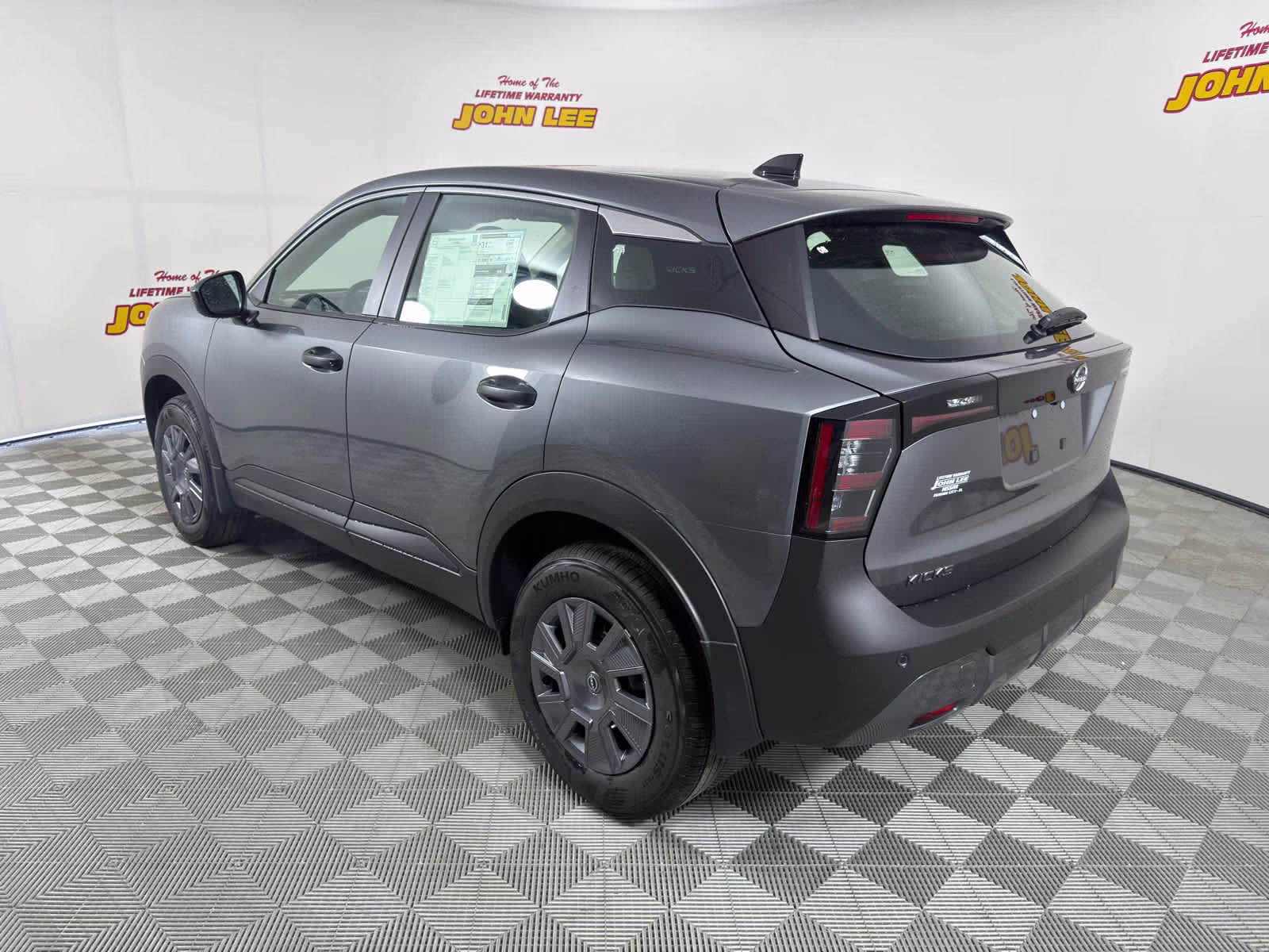 2026 Gun Metallic Nissan Kicks S FWD SUV