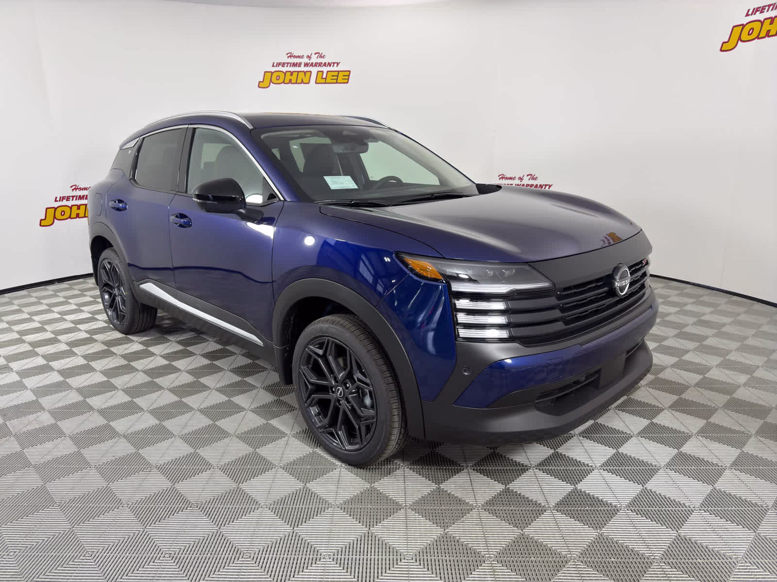 2026 Deep Blue Pearl Nissan Kicks SR FWD SUV