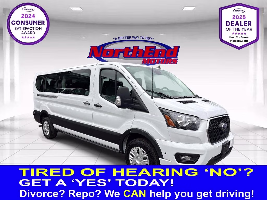 2024 Oxford White Ford Transit-350 XLT RWD Crossover