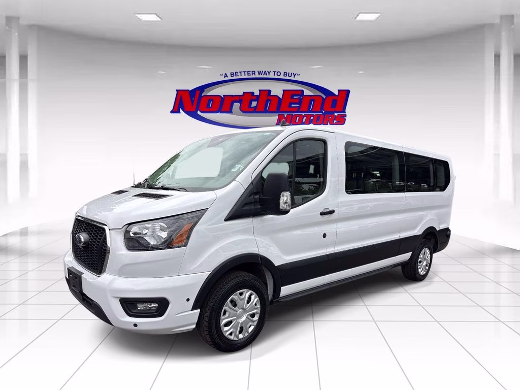 2024 Oxford White Ford Transit-350 XLT RWD Crossover