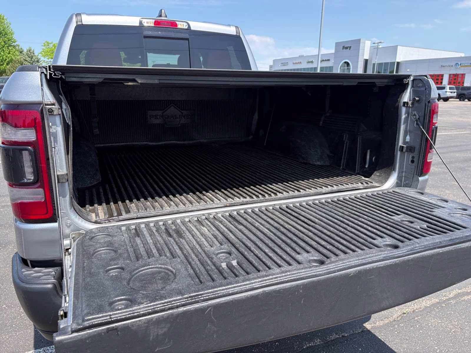 2019 Billet Silver Metallic Clearcoat Ram 1500 Rebel 4X4 Truck