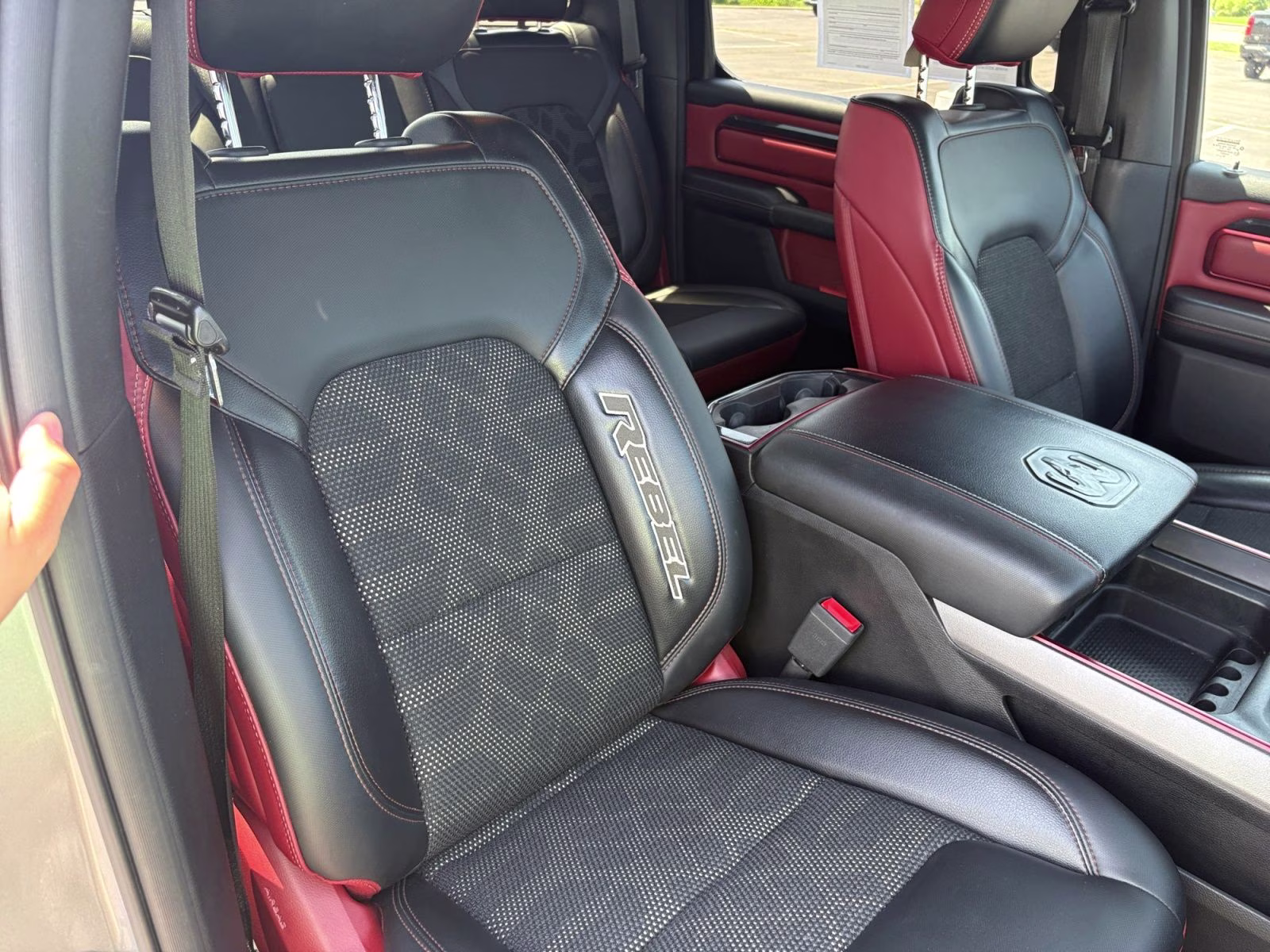 2019 Billet Silver Metallic Clearcoat Ram 1500 Rebel 4X4 Truck