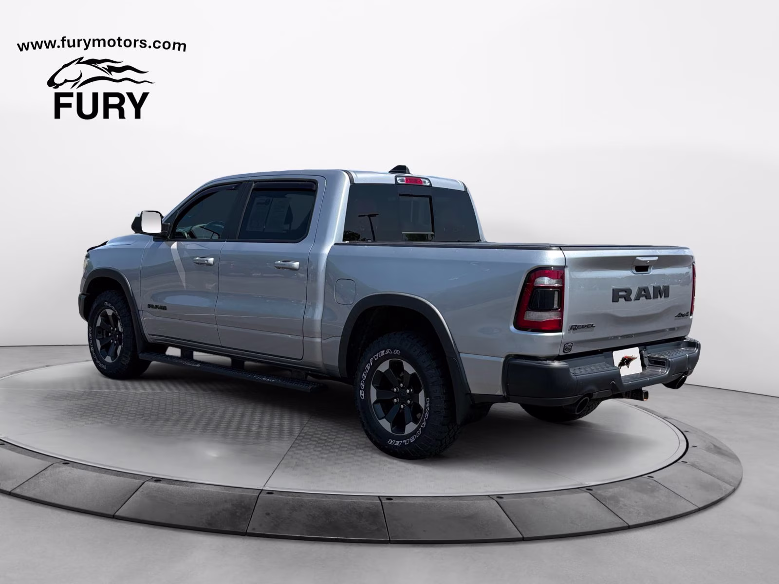 2019 Billet Silver Metallic Clearcoat Ram 1500 Rebel 4X4 Truck