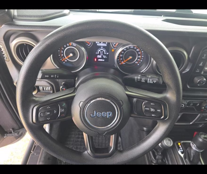 2018 Granite Crystal Metallic Clearcoat Jeep Wrangler Sport 4X4 SUV