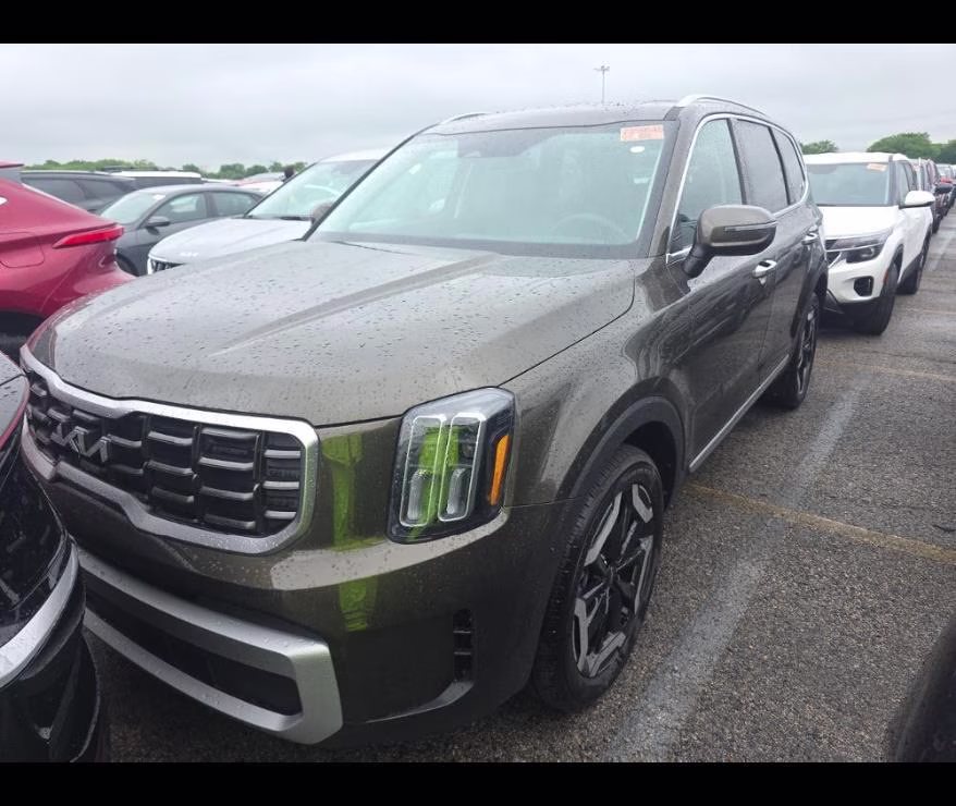 2025 Dark Moss Kia Telluride S FWD SUV