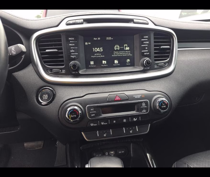 2019 Ebony Black Kia Sorento EX V6 FWD SUV