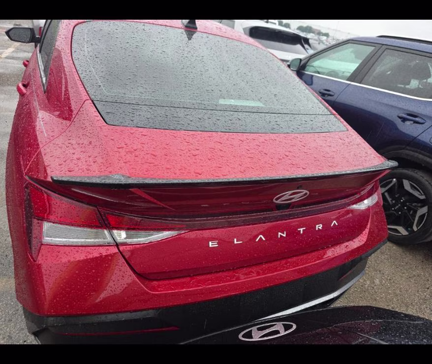 2025 Ultimate Red Hyundai Elantra SEL Sport FWD Sedan